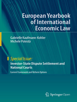 cover image of Investor-State Dispute Settlement and National Courts